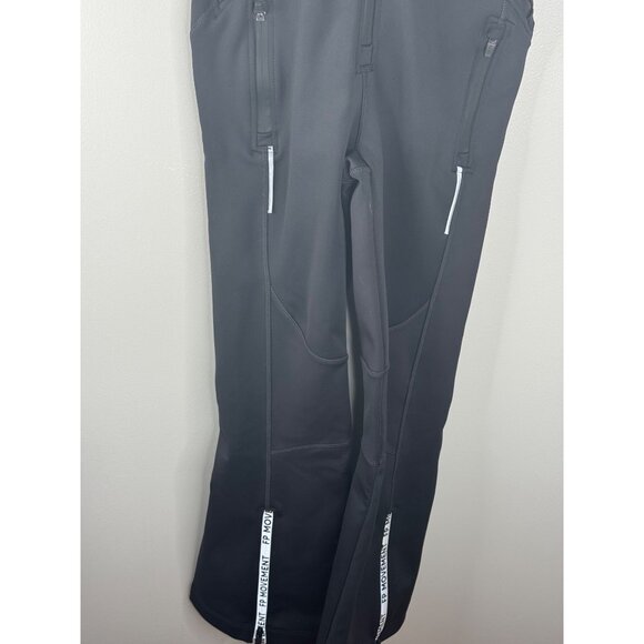 Free People FP MOVEMENT Powder Vixen Soft Shell Snow Bib Black Size XS NWT - Picture 6 of 8